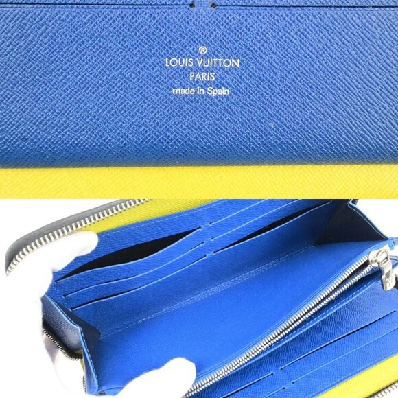 LOUIS VUITTON Zippy Organizer Wallet Epi Damier Graphite Leather - Picture 14 of 14